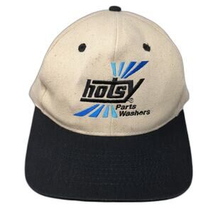 Hotsy Parts Washers Snapback Cap Beige One Size Adjustable Embroidered Kc Brand